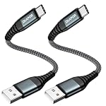 ZKAPOR – ZKAPOR USB C Kabel Kurz 2Stück 30CM, Schnellladekabel 3A USB