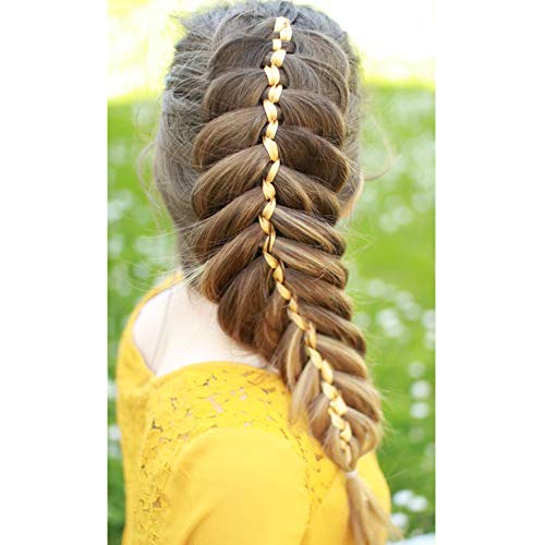 Toniful 3/8 Inch X 100Yds Gold Satin Ribbon Thin Solid Fabric Ribbons Roll For Gift Wrapping Invitation Floral Hair Balloons Craft Sewing Party Wedding Popsicles Decoration Valentine's Day Bouquet #TOP3