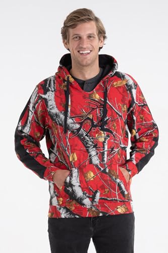 Image of Legendary Whitetails Mens Plaid Camo Pullover Hoodie