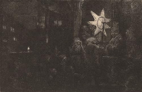 Toile l'Étoile des Rois de Rembrandt pour créer un salon chaleureux