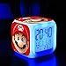 Produktbild LINGJIA Super Mario uhruhren Mario wecker. Super Mario Bruder Mario Mario Mario hat einen dicken, glänzenden wecker