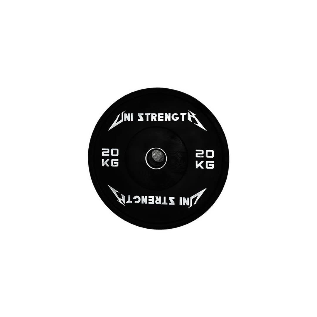 Dischi Bumpers Olimpico 50 mm 20 Kg x 2 | UNI STRENGTH (40 Kg)