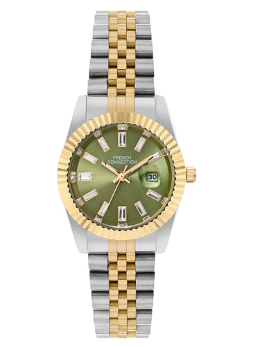 Image of French Connection Women's Green Dial Analog Watch -FCN0119TM