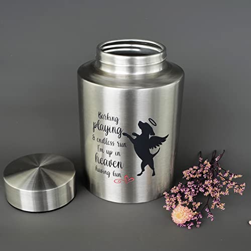 Pet Cremation Urns for Dogs Ashes, Up to 60 lbs Dog Memorial Keepsake Urns for Ashes-Medium (Playing in Heaven) Pet Cremation Urns for Dogs Ashes, Up to 60 lbs Dog Memorial Keepsake Urns for Ashes-Medium (Playing in Heaven)