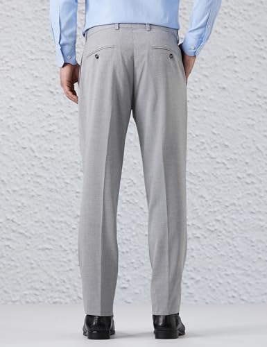 Image of Amazon Brand - Symbol Men Men's Stretchable Formal Pants | Trousers (Regular Fit)