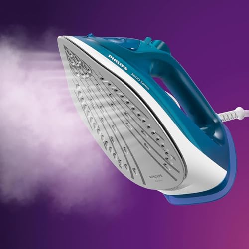 Philips 3000 Series Steam Iron — 2600W, 40 g/min + 200 g boost, Ceramic soleplate, 300 ml — DST3040/79 - Image 3