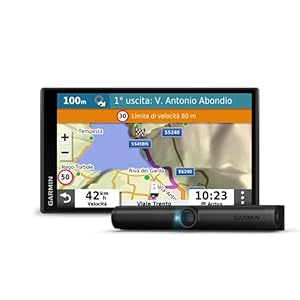 GARMIN Camper 780 + BC 40 Achteruitrijcamera, Digital Traffic, Navigatiesysteem Camper, Live Verkeers- en Kaartupdates…