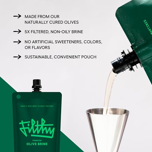 image for Filthy Food Filthy Martini Cocktail Kit, Premium Cocktail Kit, Include