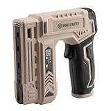 WOODSTARTER Electric Staple Gun, 2-in-1 Cordless Brad Nailer Guns, Rechargeable Brad Nailer Kit with 1000 Nails & Staples, Craftsman Staple Guns for Furniture Upholstery, and DIY Projects