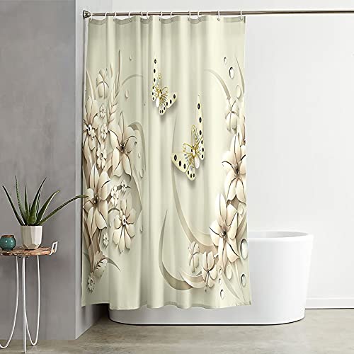 Rideau de douche 180x200cm polyester KnSam qualité textile supérieure - 3