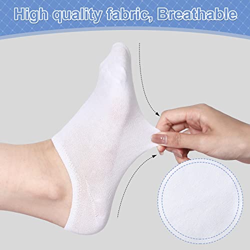 Newcotte 50 Pairs No Show Socks Bulk Size 6-9 Women Men Low Cut Ankle Non Slip Invisible Short Casual Athletic Socks3