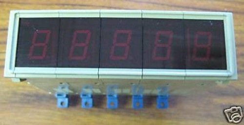 Omron CZ-980-4 5-Segment LED Digital Display CZ9804 Monitor Operator Interface