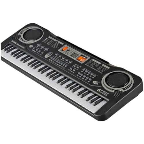 ibasenice 61 Piano Orgue Électronique avec Microphone Claviers Électroniques Jouet Multifonction Enfant - Les Beatles, Paul McCartney, John Lennon, RIngo Starr, George Harrison ibasenice 61 Piano Orgue Électronique avec Microphone Claviers Électroniques Jouet Multifonction Enfant