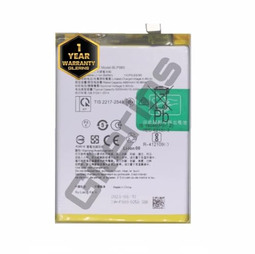 Image of Original BLP989 Battery for OnePlus Nord CE 3 Lite CPH2465, CPH2467 Battery with 1 Year Warranty****(R30)
