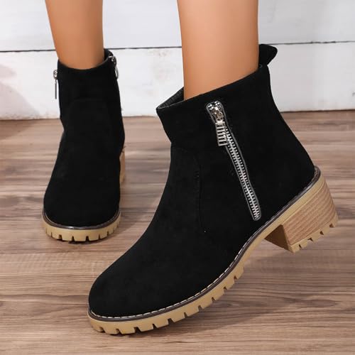 Chaussures Hiver type santiag en daim avec boucle taille 40