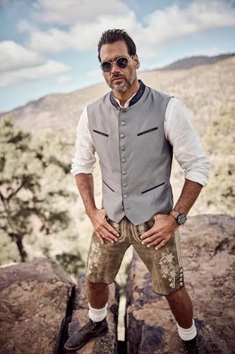 Chaleco bávaro JP 1880 soluciona tu vestuario elegante con cuello alzado 4