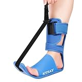KTSAY Upgrade Plantar Fasciitis Night Splint & Relief Brace with Adjustable Straps - Support for Achilles Tendonitis, Heel Spur Pain, Day & Night Use