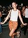 LTZYLS Women's Sequin Skirt Sparkly Low Rise Mini Skort Y2K Beaded Rhinestone Skirt Summer（Orange，Medium）
