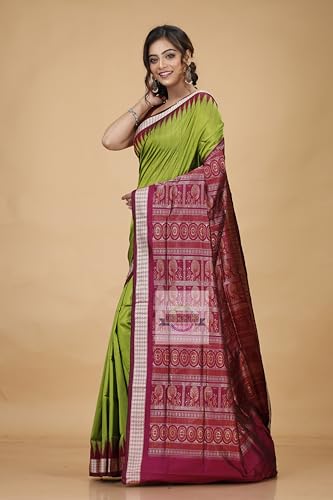 NUAPATANAPATA sambalpuri silk saree in pure silk – image 4