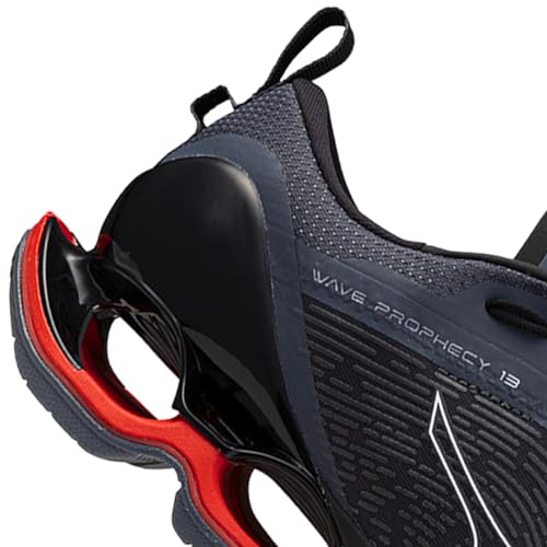 Tênis Mizuno Prophecy 13 Masculino Cinza e Vermelho (40)