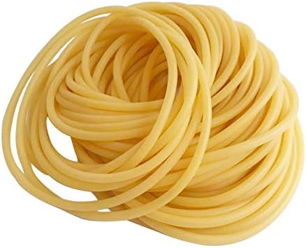 SUCOHANS Natural Latex Rubber Tubing Speargun Band Slingshot Catapult Surgical Tube Rubber Hose 0.2" OD 0.12" ID/0.24"OD 0.16"ID, 10ft/ 33ft 33FT