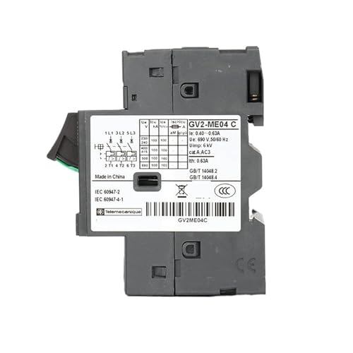 Disjoncteurs électriques GV2ME moteur triphasé Schneider de protection