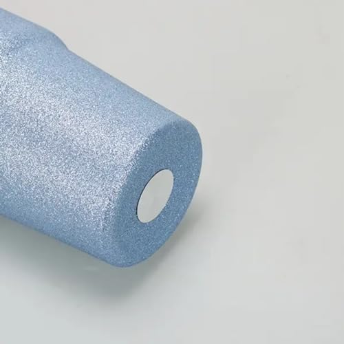 Copo Térmico Com Canudo e Tampa Grande Água Conserva Temperatura Gelada Quente Garrafa Térmica (Azul