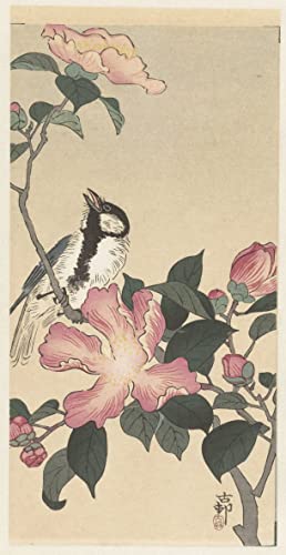 Affiches et Gravures Hérons Ohara Koson Grand Poster Toile Idéal Pour Décoration Salon Zen