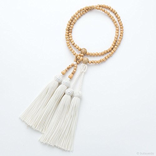 数珠 女性用 浄土真宗仕立 星月菩提樹 6mm 念珠