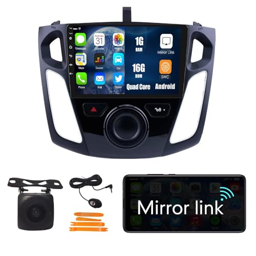 Wostoke Car Android Navigation Stereo GPS Radio Reverse Camera Display 9