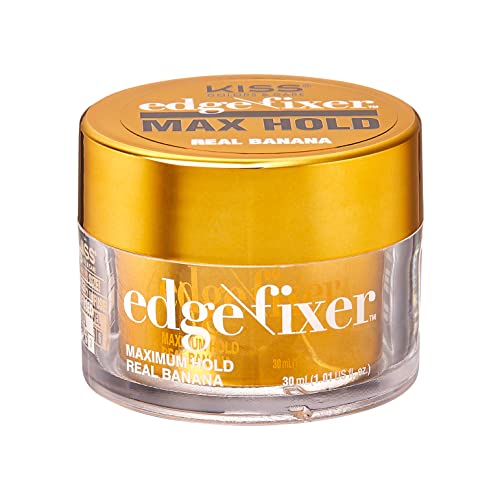 KISS Edge Fixer Glued Maximum Hold 1oz (Real Banana)