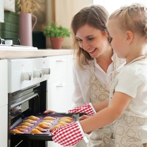 Guantes de aislamiento térmico para niños y guantes de cocina microondas 7