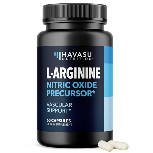 L Arginine Supplement for Men | NO Nitric Oxide Supplements for Men | Workouts & Endurance | L-Arginine L-Citrulline Complex with Beet Root Powder for Male Health | 60 Count Arginine Supplement