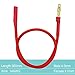 6PCS 4.0mm Banana Gold Bullet Connector Extension Cable for RC Brushless Motor ESC Extension Cable Wire RC Car Boat Parts