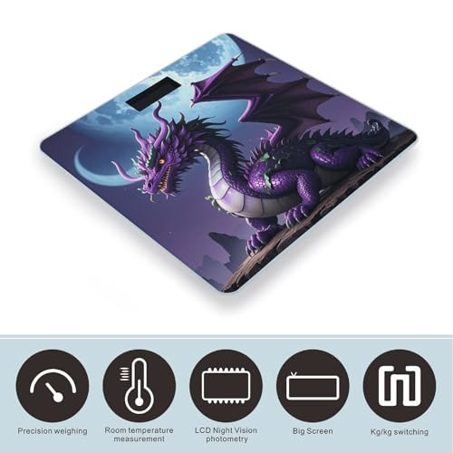 Báscula Digital de Baño Purple Dragon Purple Moon miniatura 3