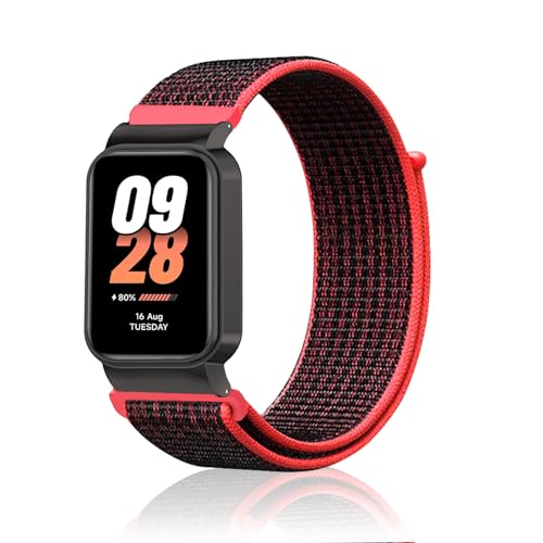 [RoSoki] �o���h Xiaomi Smart Band 8 Active/Xiaomi Redmi Smart Band 2 �Ή� �i�C�����o���h �x���N���o���h �y�� �_�炩�� �ʋC�� �ϊ��� �}�W�b�N�e�[�v �X�|�[�c�o���h �ւ��o���h �����o���h