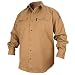 REVCO BLACK STALLION FR FLAME RESISTANT COTTON WORK SHIRT - FS7-KHK (Medium)