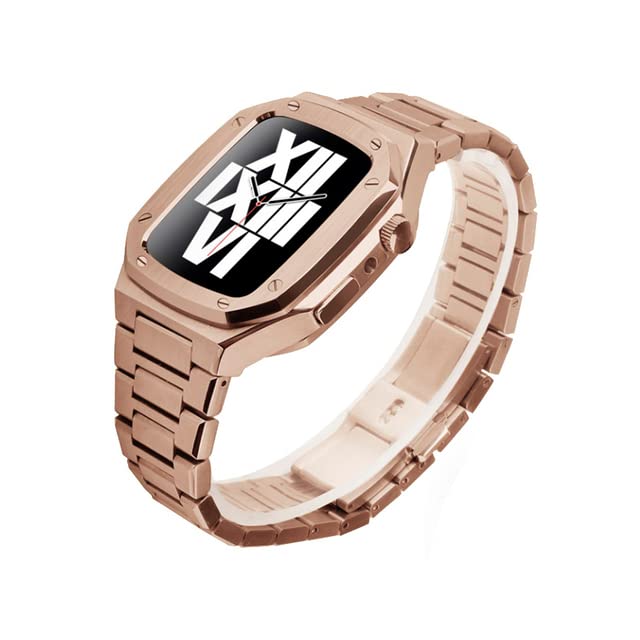 Watch bracelet acier inoxydable Apple Watch 45 mm 44 mm kit modification