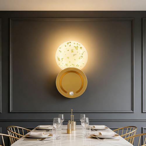 Luz de pared interior LED recargable USB magnética con sensor de movimiento 3000K-6000K 7
