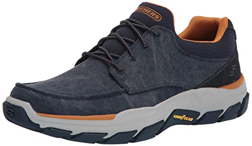 SKECHERS Relaxed Fit Respected - Loleto Navy 7 E - Wide