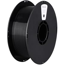 PA6-GF Filament 1.75mm, Glass Fiber Nylon Polyamide 3D Printing Filament 1.75 1kg Spool Black
