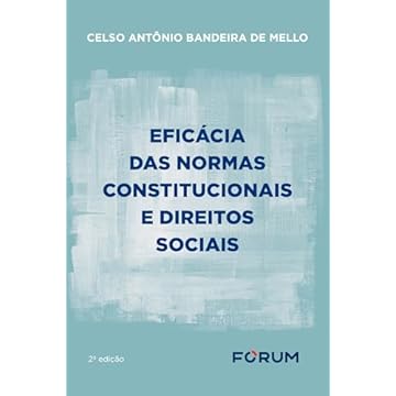 Capa do livro Eficácia das normas constitucionais e direitos sociais