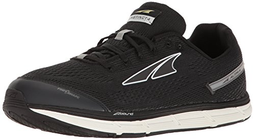 ALTRA Men's Instinct 4 Running Shoe, Black, 9 M US