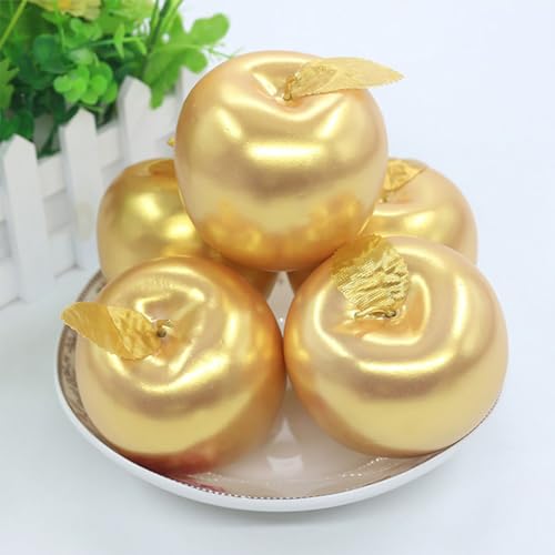 Image of Ulalaza 10PCS Fake Fruit Artificial Realistic Model Lifelike Decorative Foam Fruits & Vegetables for Hand Made Home, House Kitchen Party Decoration Desk Ornament