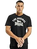 Slim fit Lonsdale Unisex Langarmshirt T-Shirt Regular Fit ORIGINAL schwarz (schwarz) XX-Large
