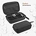 Zeroupshop Hard For EVA Storage Case, for Backbone Pro 1st & 2nd Gen, Compact Portable Protective Shell with Mesh Pocket for Gaming Controller Accessories