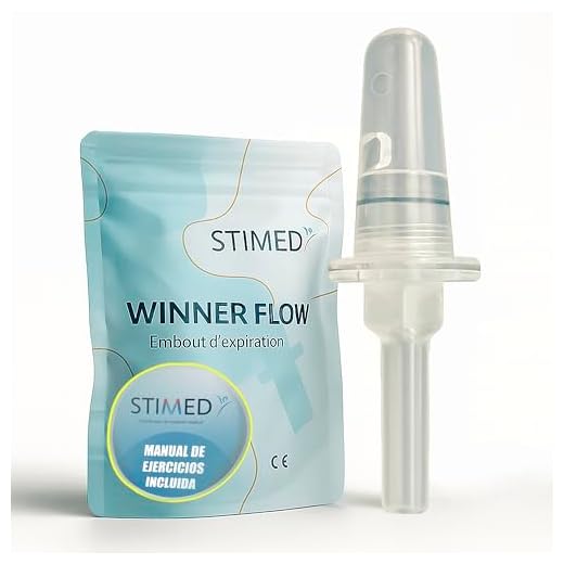 GAIO® Winner Flow 2.0 – CON MANUAL DE EJERCICIOS - Insuflador Hipopresivo para Suelo Pélvico y Abdomen – Boquilla Respiratoria para Ejercicios Hipopresivos y Rehabilitación Postparto, respiracion