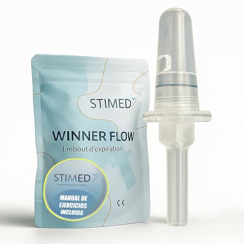 GAIO® Winner Flow 2.0 – CON MANUAL DE EJERCICIOS - Insuflador Hipopresivo para Suelo Pélvico y Abdomen – Boquilla Respiratoria para Ejercicios Hipopresivos y Rehabilitación Postparto, respiracion