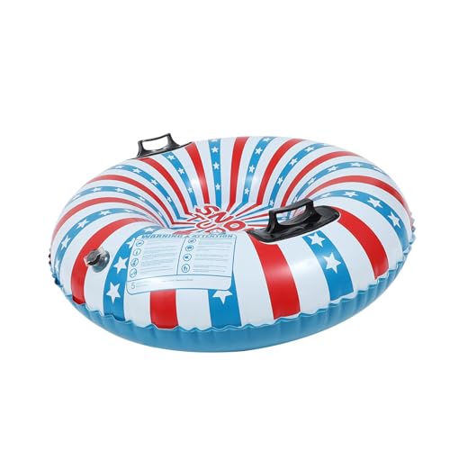 Luge gonflable PVC bleu pliable résistante froid pour extérieur