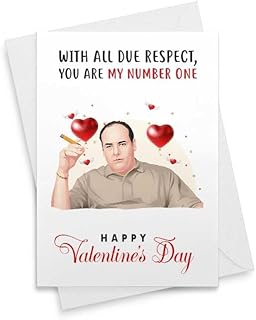 Funny Tony Valentines/Galentines Card - Romantic Card, Cute Love Card, Funny Valentines Day, Greeting Card, Love Greeting, Funny Love Card [00408]